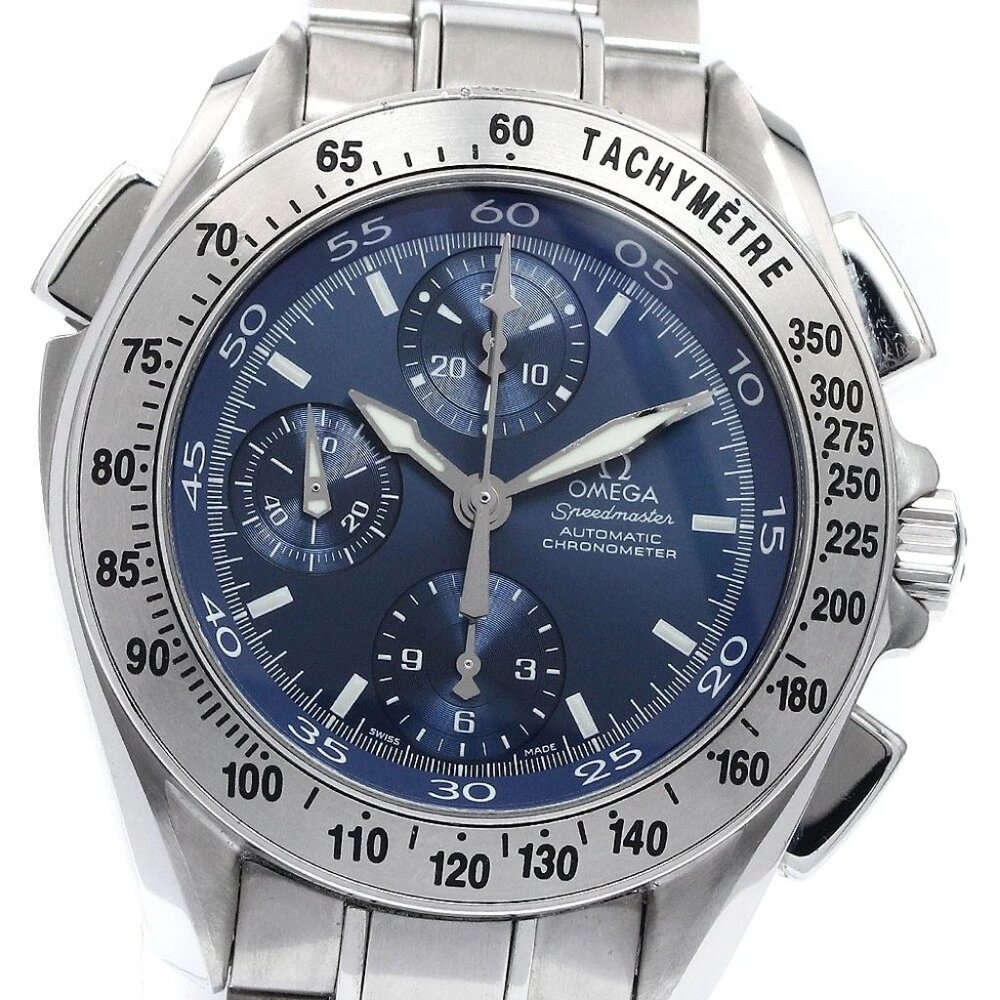 OMEGA Speedmaster Split Second Blue Dial Automatic Men's Watch